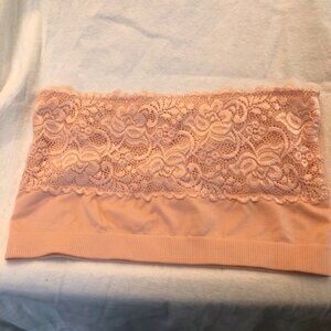 Lace Bandeau Bralette Comfortable One Size